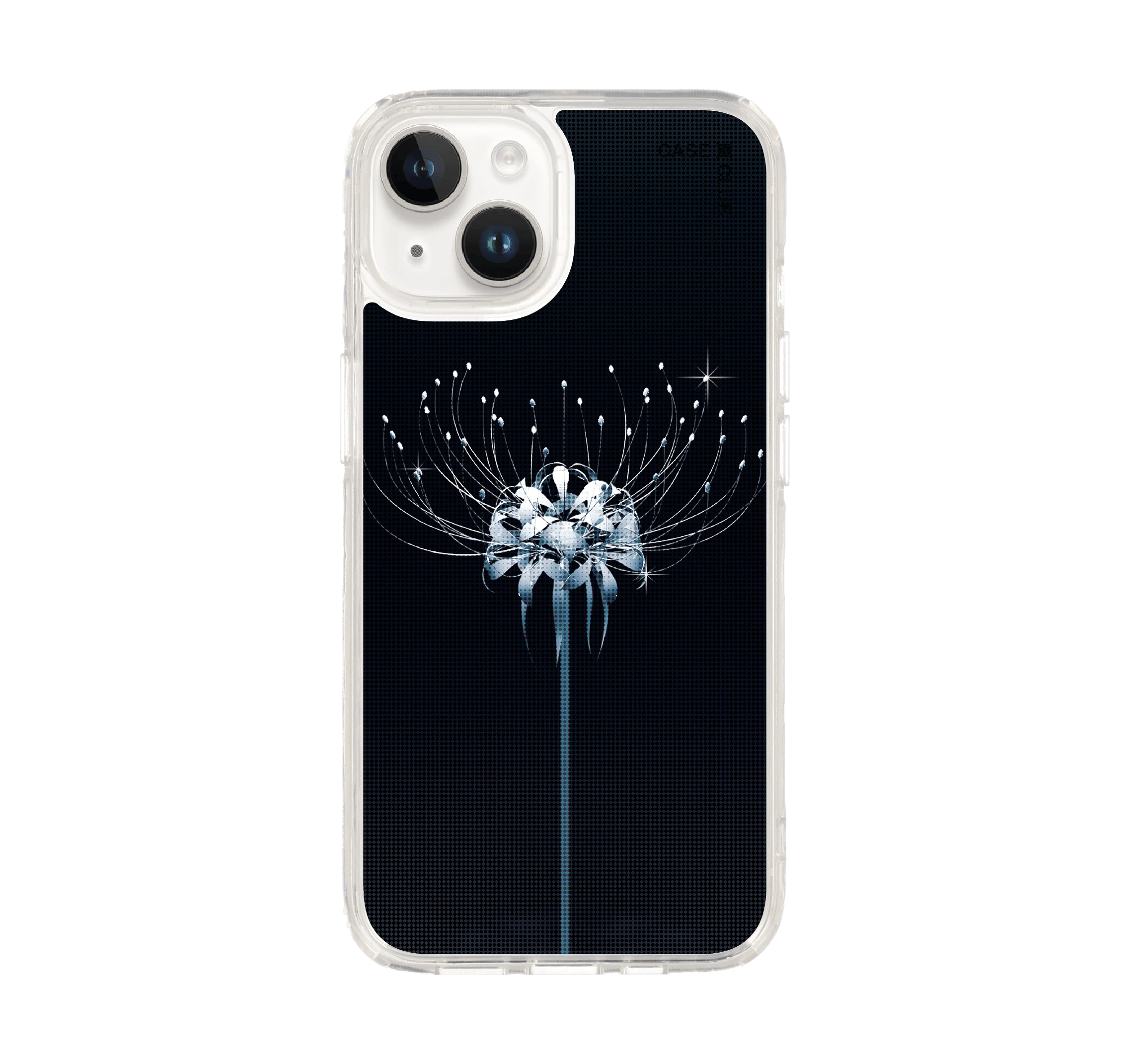 halftone lily flower